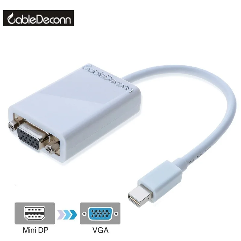Адаптер Mini Displayport dp Male VGA Female для Apple кабель Thunderbolt|mini displayport|to vgadp to mini |