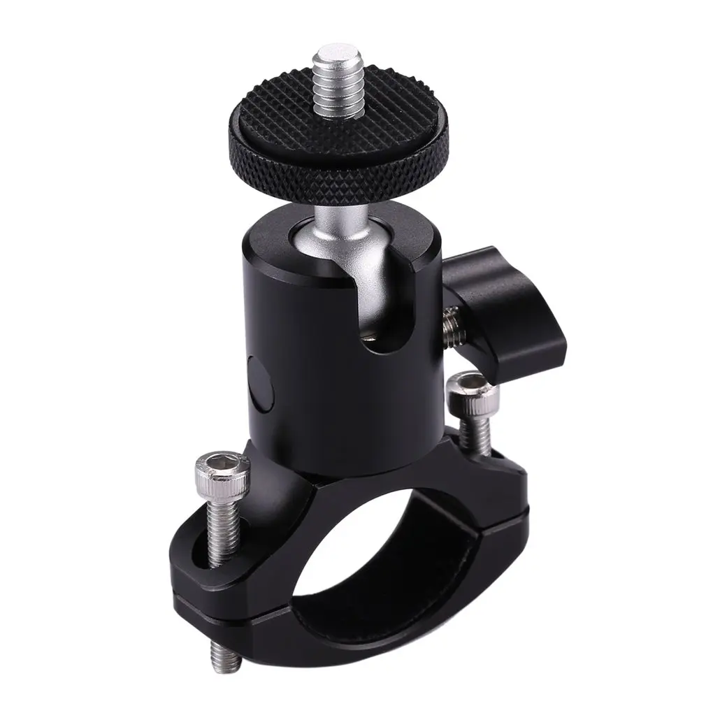 

PULUZ Bike Aluminum Handlebar Tripod Ball Head Adapter Mount for GoPro Cameras Gimbal Bracket