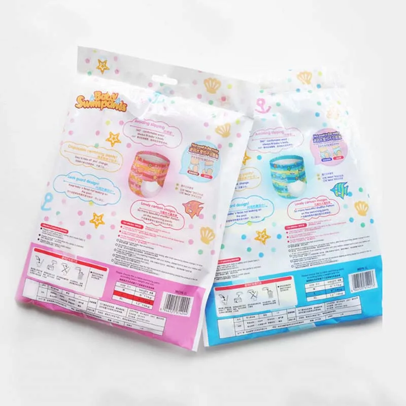 Baby Swim Disposable Diapers Panties Adjustable Waterproof Cloth Swimming Pant Boys Girls Leakproof Nappies Pool Trunks