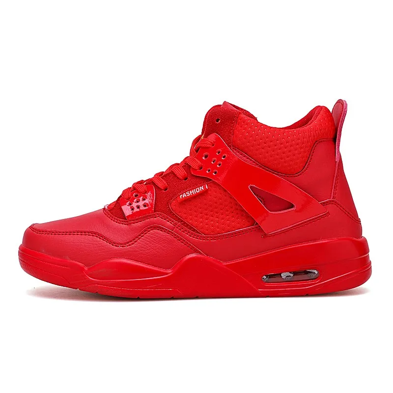 Светильник для мужчин Jordan баскетбольные кроссовки Basket Homme спортивная обувь zapatillas hombre Спортивная мужская обувь спортивные ботильоны Кроссовки - Цвет: red