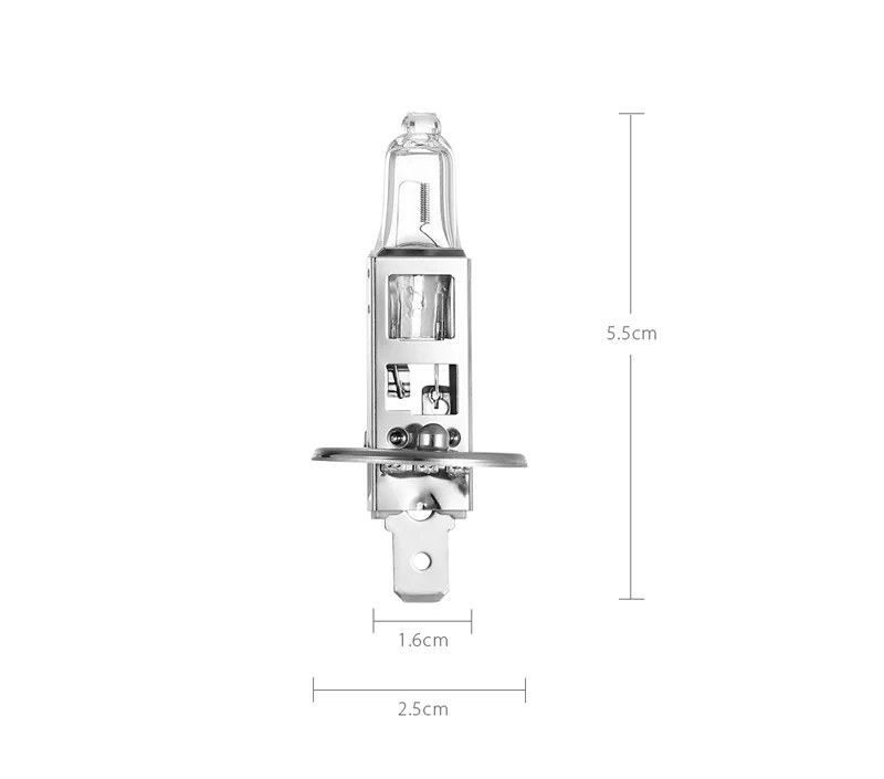 Philips Vision H1 12 V 55 W P14.5s 12258PRC1+ 30% яркая Оригинальная Автомобильная галогенная фара стандартная лампа(одинарная