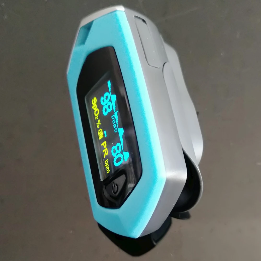 Семейный Пальчиковый Пульсоксиметр насыщение крови кислородом SPO2 USB Перезаряжаемый детский Пульсоксиметр спортивный Oximetro De Dedo