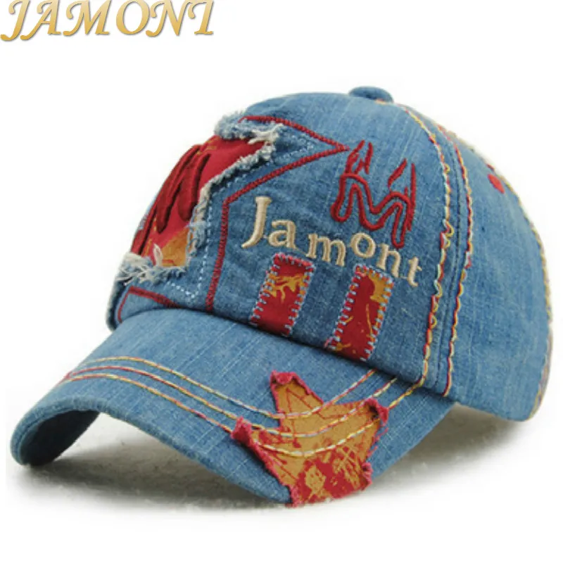 JAMONT/детская бейсбольная джинсовая кепка Детская в стиле хип-хоп для мальчиков и