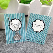 Chapter& бирюзовое ожерелье с полным цветным логотипом, украшение с индивидуальным логотипом на заказ, хорошее качество