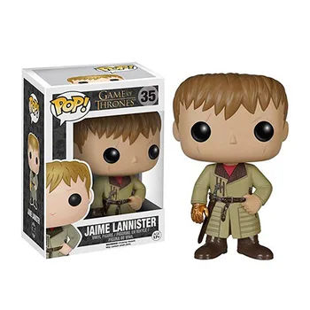 FUNKO POP Game of Thrones JAIME LANNISTER 35# Vinyl Action Figure Anime Model PVC Collection Model Toys For Kids Birthday Gifts