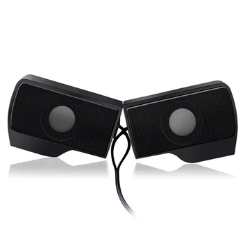 

DOITOP Soundbar Clip-on Speaker for Notebook Laptop Computer PC Music Player with Clip Portable Mini USB Stereo Speaker
