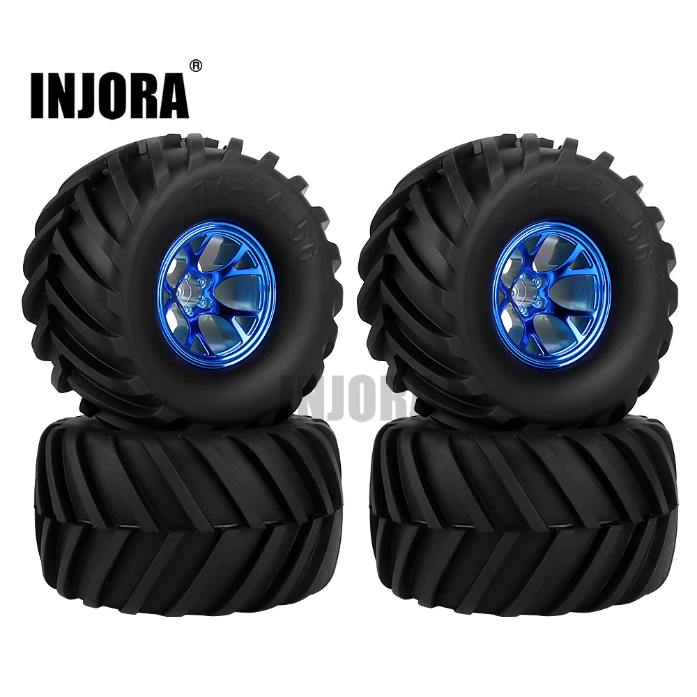 Комплект колес для 1/10 RC Monster Truck Traxxas HIMOTO HSP HPI с дистанционным управлением