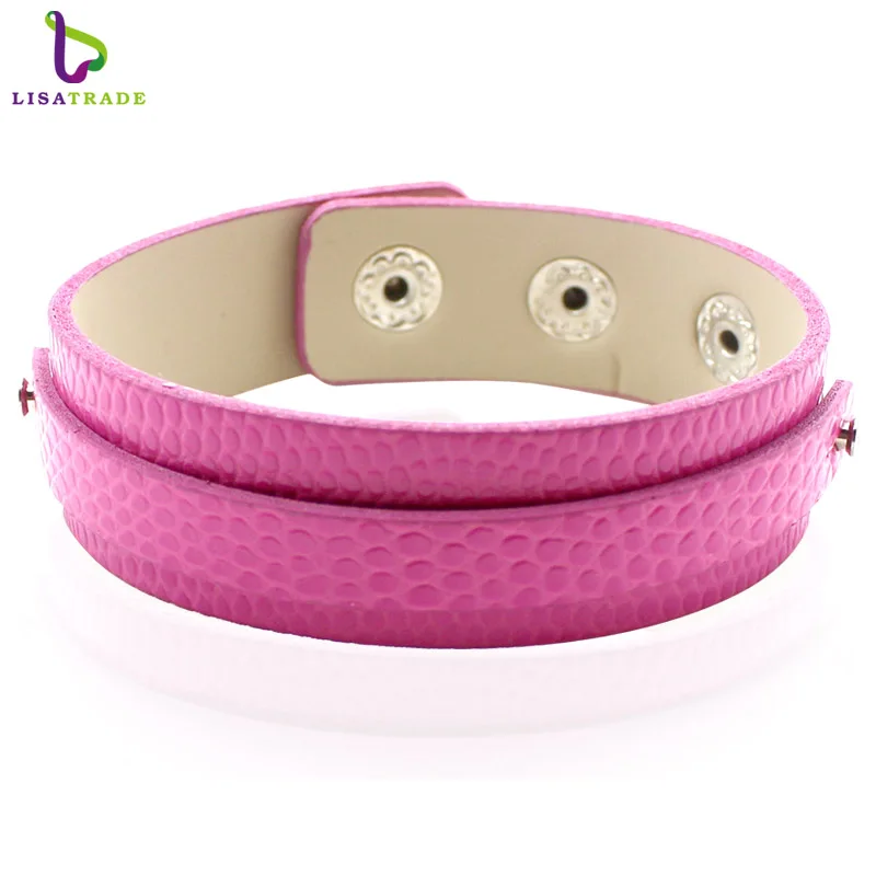 PU leather wristband LSBR014-2