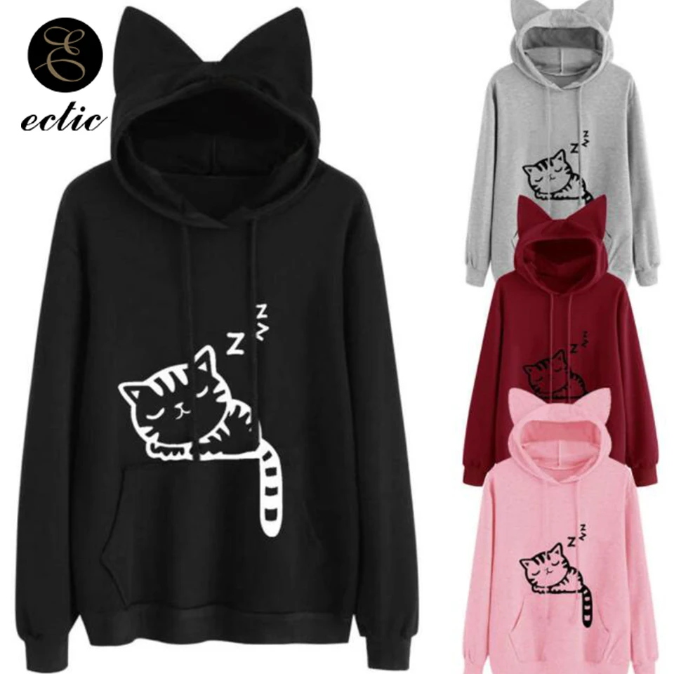 anime cat hoodie