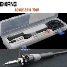 4 светодиодный паяльник, аутентичный AOYUE 3211, Электрический паяльник, паяльная станция, мощность 936 светодиодный светильник