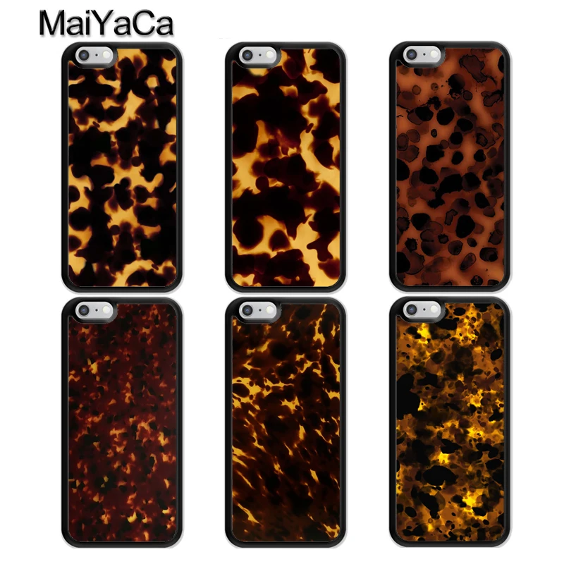 

MaiYaCa Tortoise Shell Pattern Marble Phone Case For iphone 11 Pro MAX X XR XS MAX 6 6S 7 8 Plus 5 5S TPU Back Cover Fundas