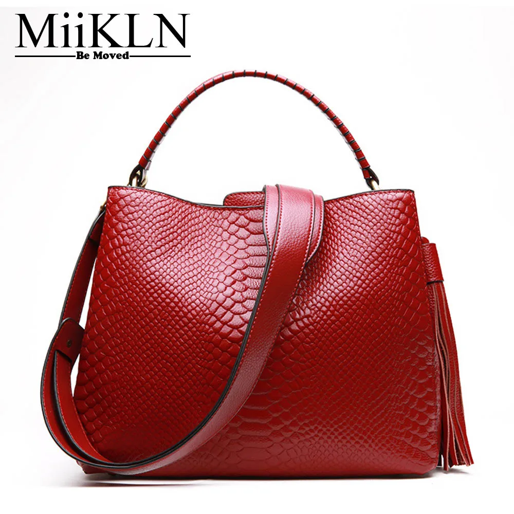 MiiKLN Women Leather Handbags Famous Brand Bags For Women 2017 Ladies Cow Genuine Leather Shoulder Crossbody Female Bag Totes MiiKLN Women Leather Handbags Famous Brand Bags For Women 2017 Ladies Cow Genuine Leather Shoulder Crossbody Female Bag Totes