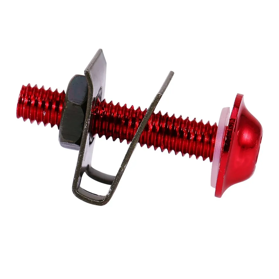 

10PCS/Set M6 6mm Motorcycle M6 6mm Fairing Bolts Spire Speed Fastener Clips Screw Spring Bolots Nuts Motocicleta Scooters