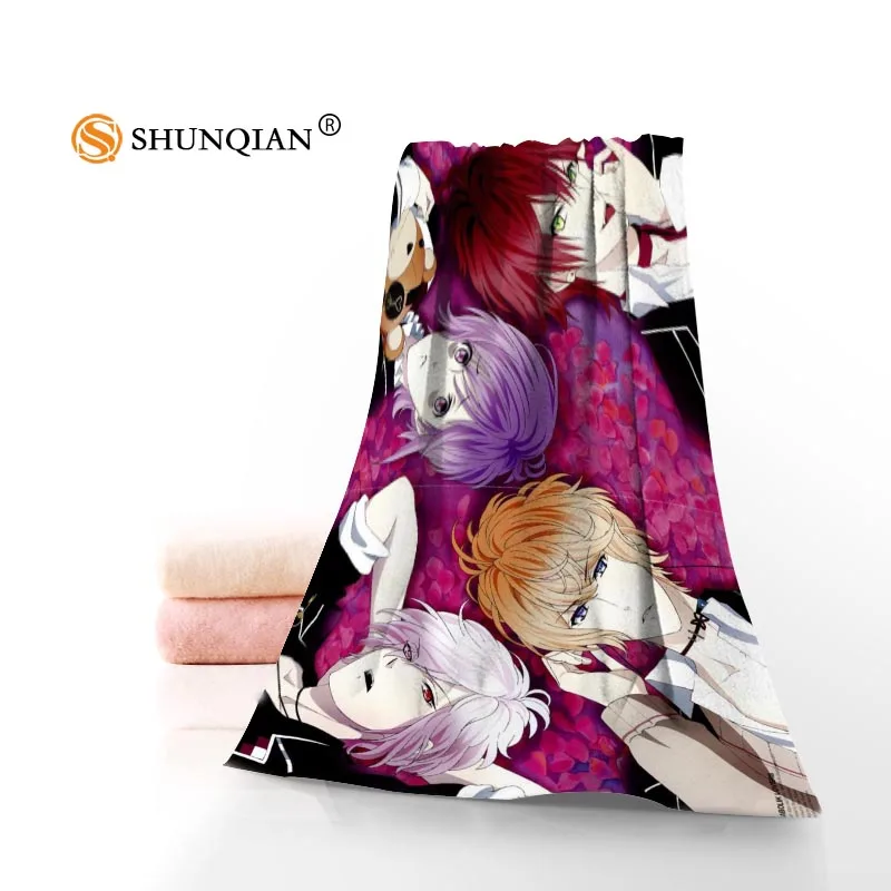 

Face Towel/Bath Towel Custom DIABOLIK LOVERS Microfiber Hair/Face/Shower Towels Size 35x75cm, 70x140cm