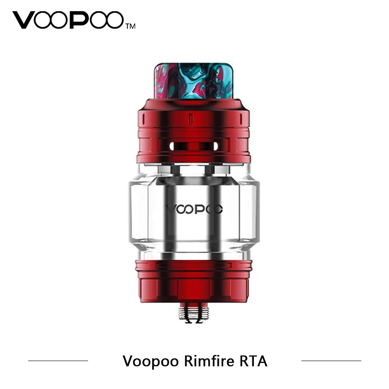 Оригинальный атомайзер Voopoo Rimfire RTA 30 мм Диаметр 5 мл Емкость электронной сигареты