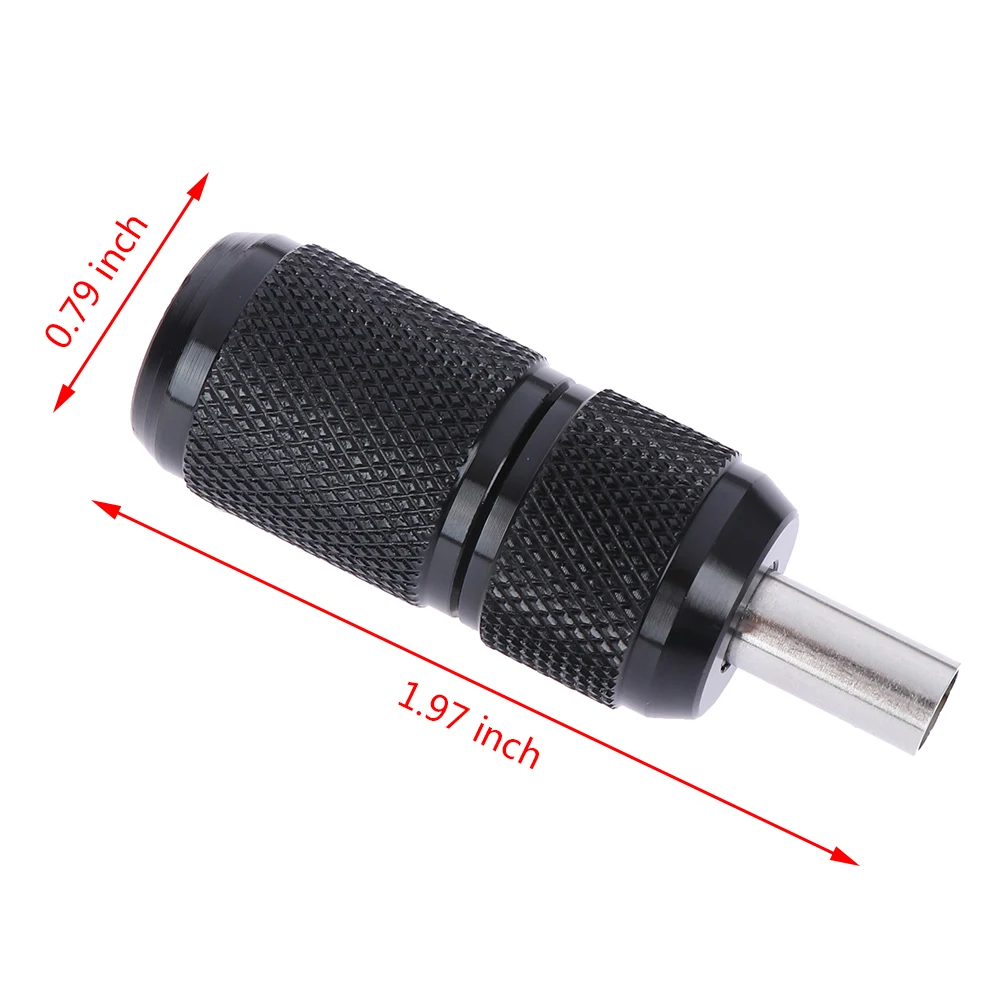 Tattoo Machine Grip Aluminum Alloy Tattoo Machine Grip Staninless Steel Needle Bar Tube Tool Accessories
