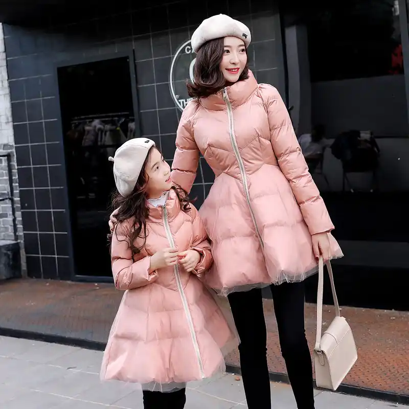 mom and daughter winter outfits
