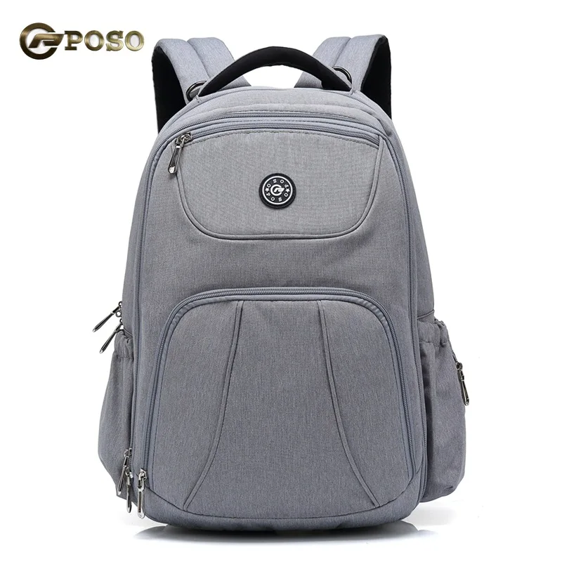 POSO Новая мода 15 дюймов Сумка для ноутбука Бизнес-пакет сумка для компьютера рюкзак