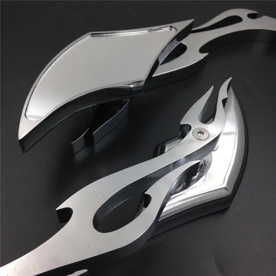 

Aftermarket free shipping motorcycle accessories retroviseur moto Alloy TWIST DIAMOND Custom Mirror softail FatBoy Sportster