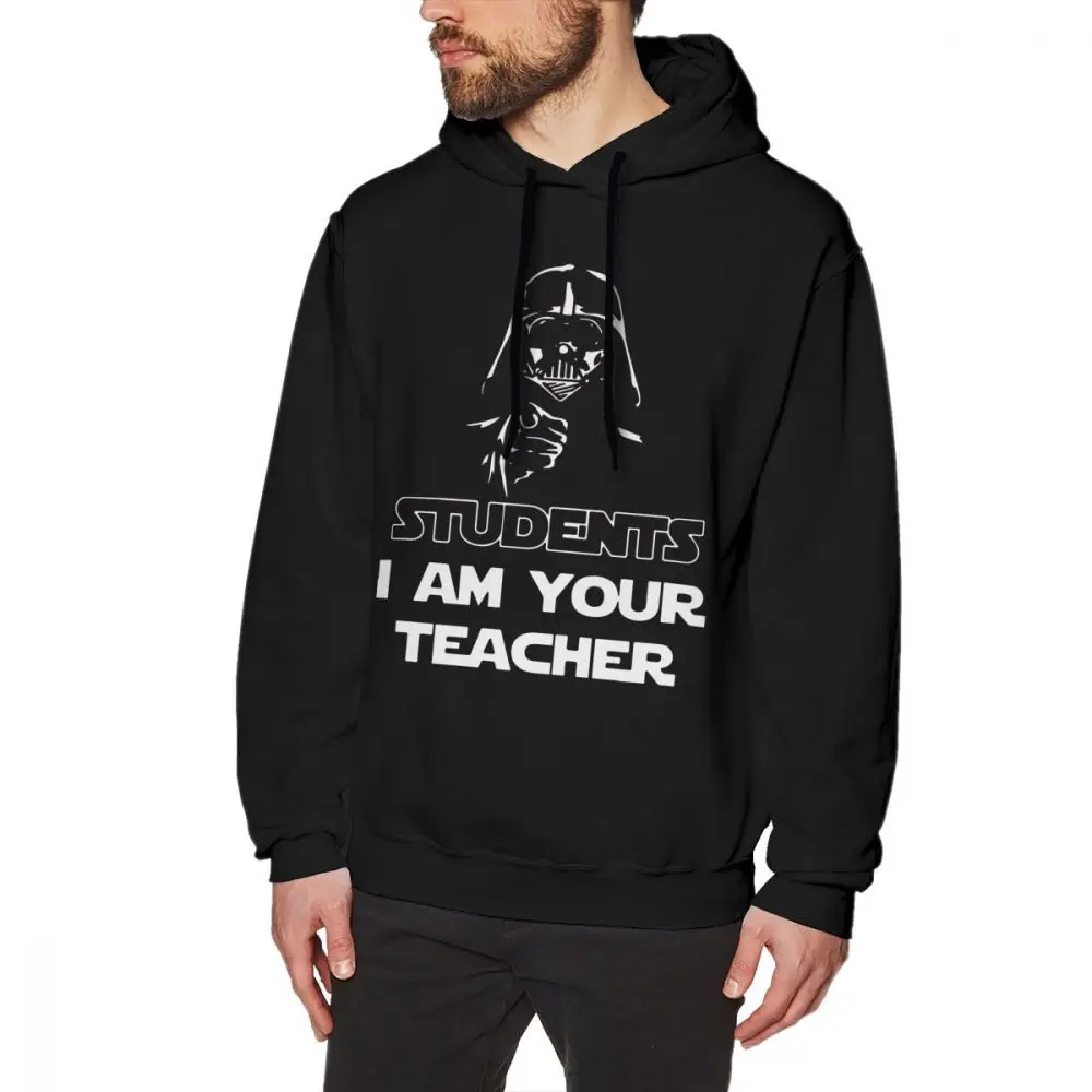 Math Hoodie Students I Am Your Teacher Hoodies Over Size Black Pullover Hoodie Autumn Long Length Cotton Cool Outdoor Hoodies