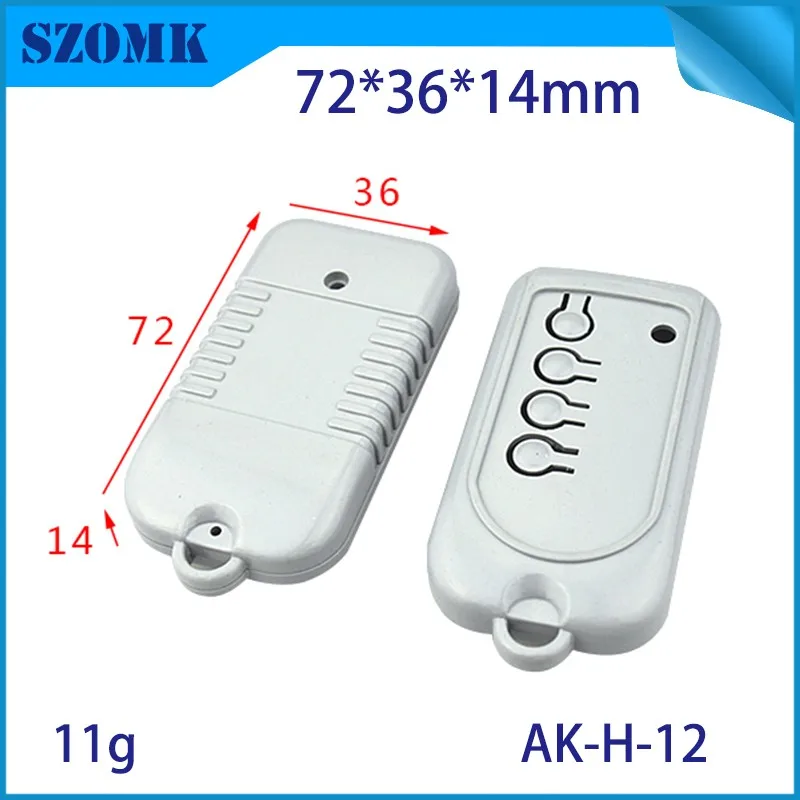 plastic enclosure for pcb szomk handheld enclosure project box diy remote control instrument housing box  (8)