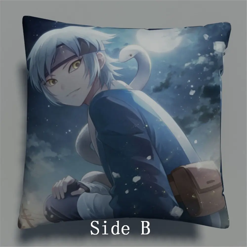 Suef Anime manga Mitsuki (NARUTO) Boruto two sided Pillow Cushion Case Cover 619 | Дом и сад