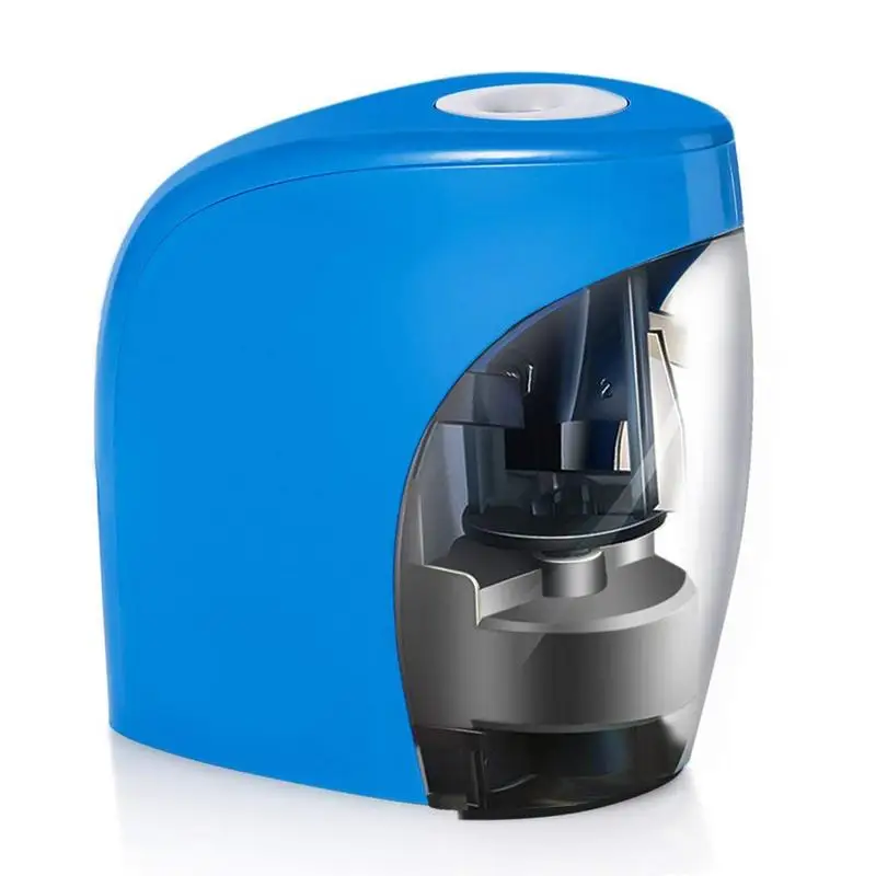 

Office Stationery Electric Pencil Sharpener Pencil Sharpener Automatic Pencil Planer USB Data Cable Battery Dual Use Sharpener