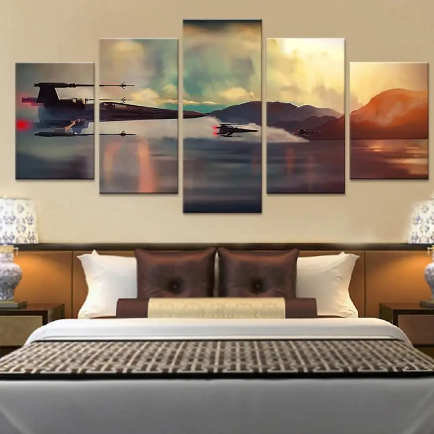 Buy Hanging Paintings Unframed Modern Art Oil Painting Print Canvas Picture