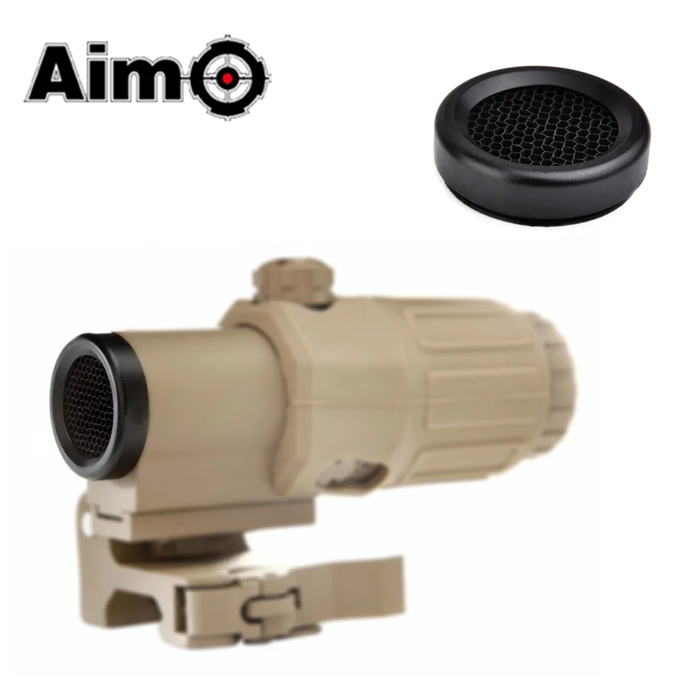 

AIM-O Killflash/Kill Flash For Airsoft G33 3X Magnifier with Switch to Side STS Quick Detachable/QD Mount AO5355 Hunting Optics
