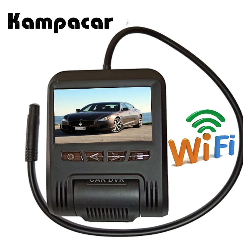 

Kampacar 2.4" Car Dvr Mini Camera Auto Dash Cam Wifi Full HD 1080P Automovil Registrator Digital Video Recorder Camcorder 2 DVRs