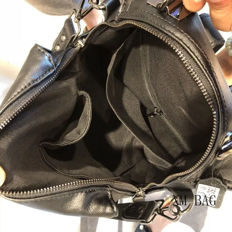 Ретро рюкзак женский брендовый кожаный женский рюкзак Большая вместительная Студенческая сумка для девушек повседневная женская сумка через плечо