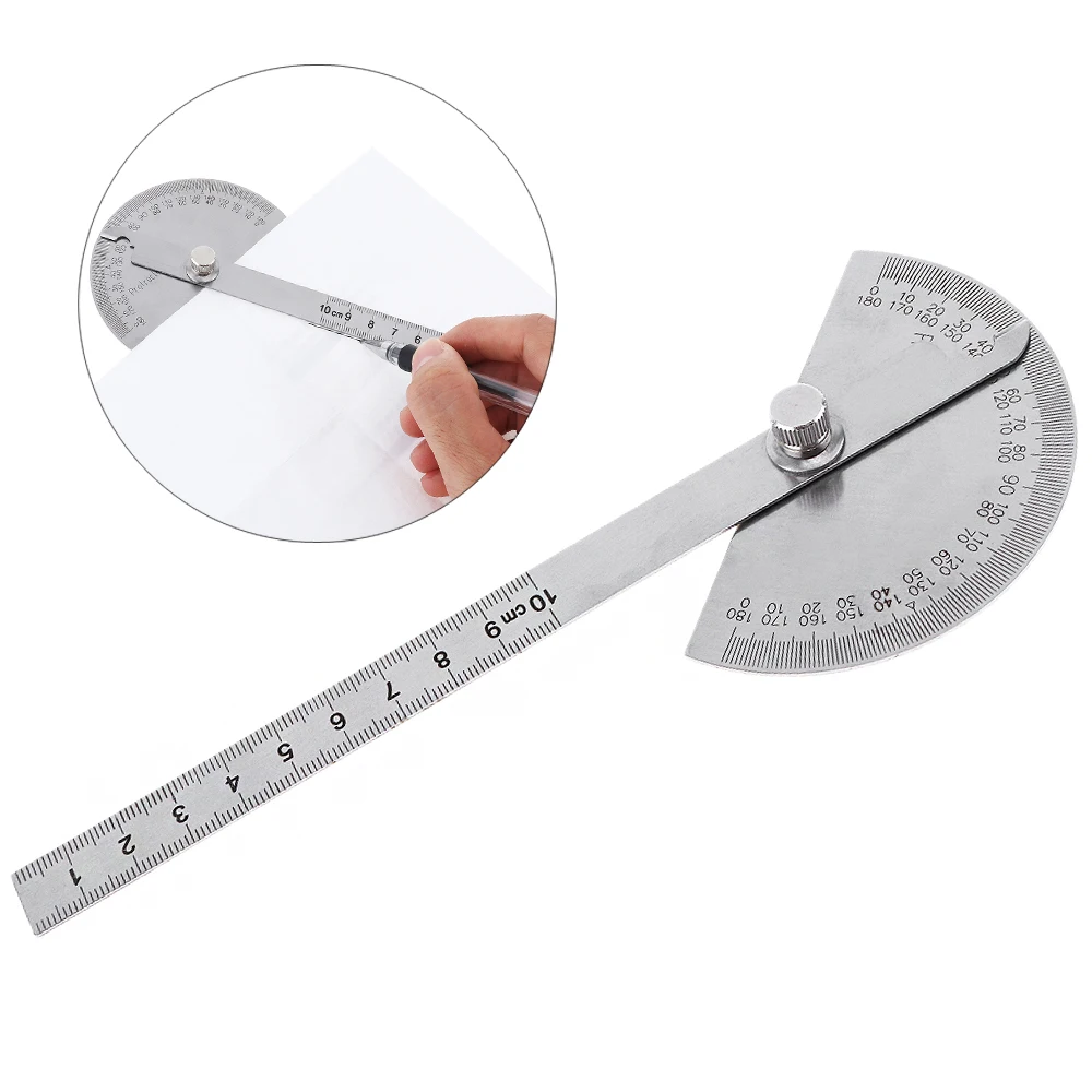 Woodworking 180 Degree Adjustable Protractor Angle Finder Craftsman