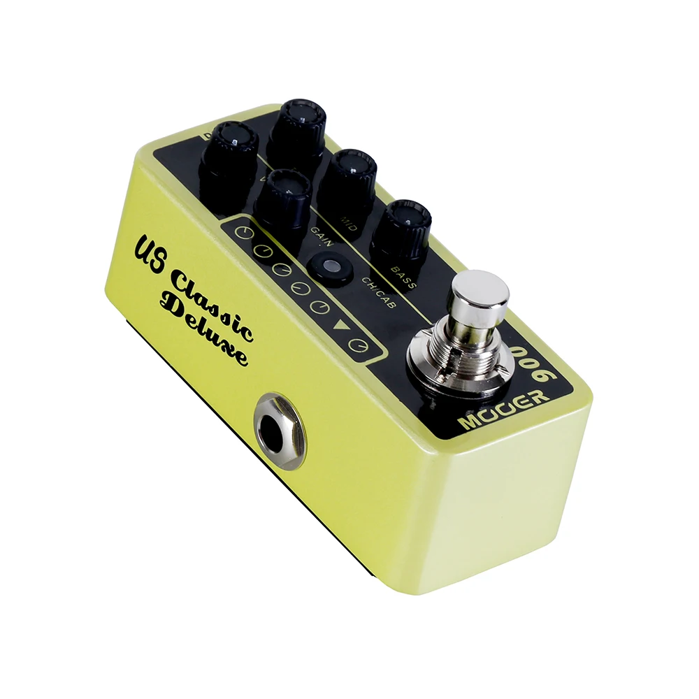 Электрогитара Mooer Preamp педаль эффектов с задержкой реверберации аксессуары