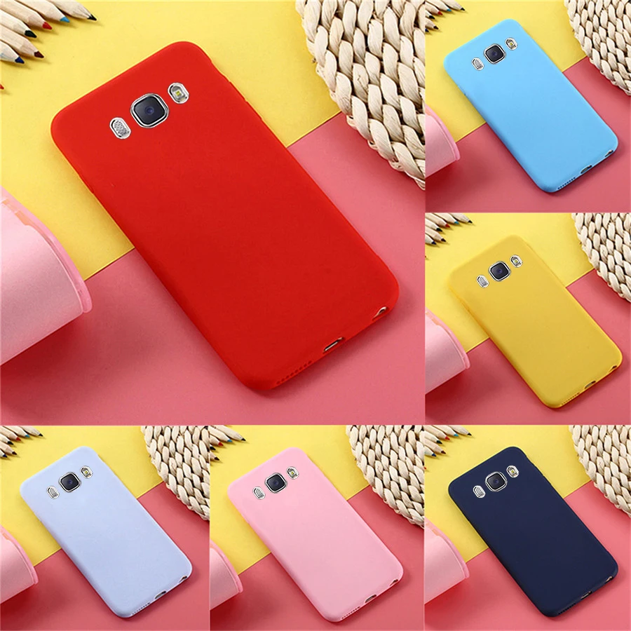 Мягкий ТПУ чехол ярких цветов для Samsung J3 2016 телефона защитный Galaxy J310 силиконовый J7