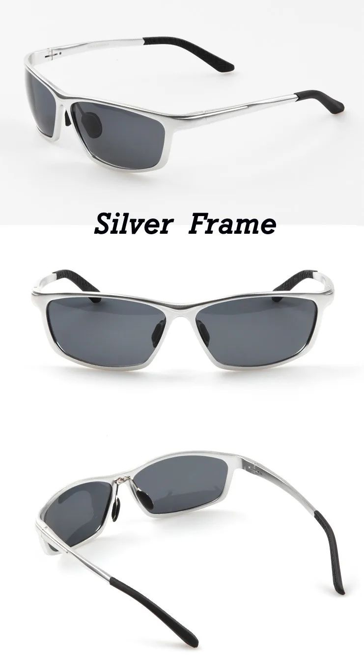Ретро крутые мужские поляризованные солнцезащитные очки для вождения сверхлегкие авиационные алюминиевые магниевые солнцезащитные очки водителя