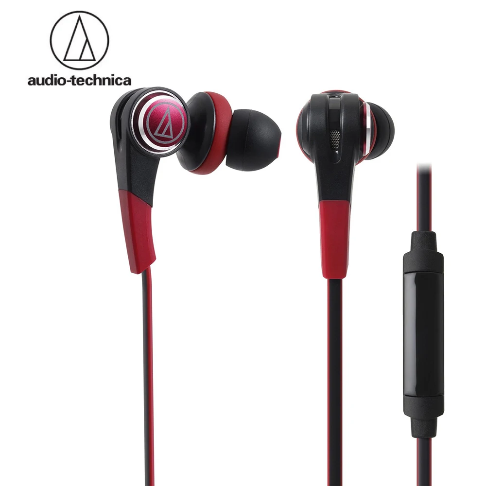 Audio-Technica ATH-CKS770iS 3,5 мм проводные наушники с микрофоном стерео звук наушники динамическая гарнитура для телефонов планшет