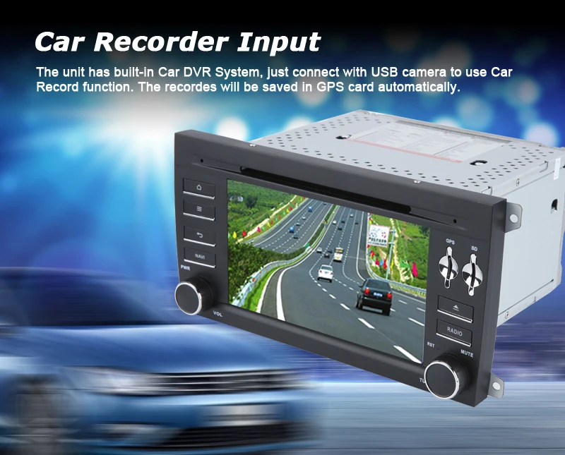 Flash Deal 64G ROM No Tax Android 9.0 Car DVD Player GPS Navigation System Radio Media Stereo for Porsche: Cayenne (2003-2010) 14 Flash Deal 64G ROM No Tax Android 9.0 Car DVD Player GPS Navigation System Radio Media Stereo for Porsche: Cayenne (2003-2010) 14