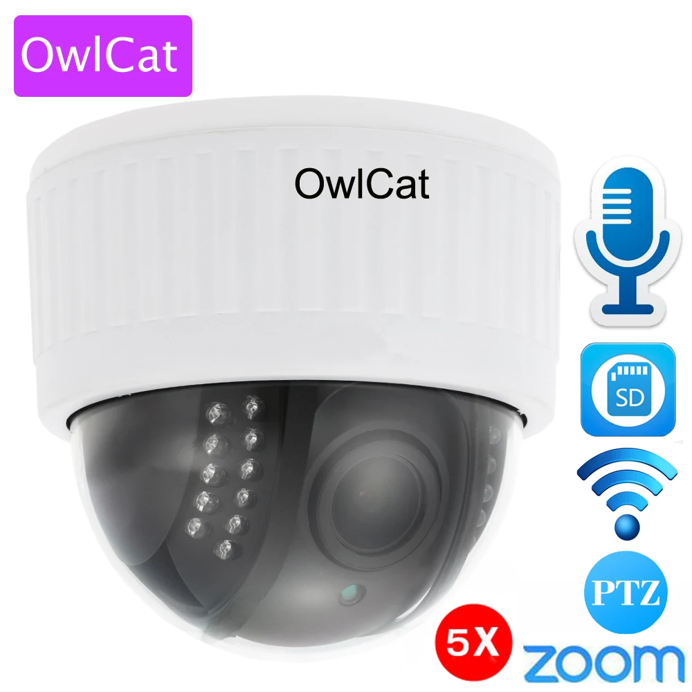 Купольная поворотная WI-FI PTZ IP - отзывы