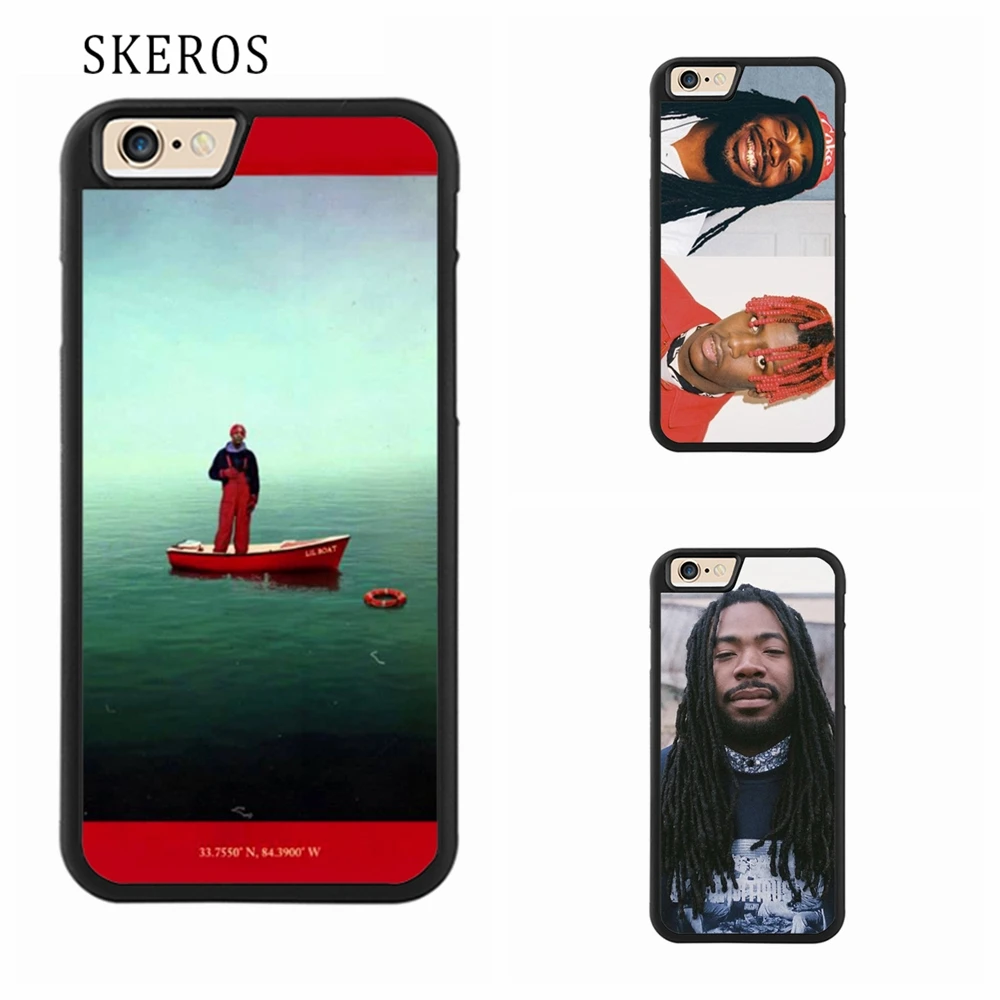 SKEROS LIL YACHTY BOAT 5 phone case for iphone X 4 4s 5s 6 6s 7 8 plus #A407 |