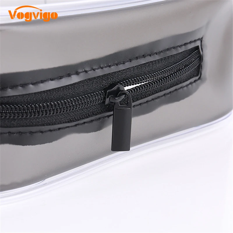 Vogvigo Transparent Cosmetic Storage Bag Waterproof Triangel Organizer Makeup Bags Women Travel Toiletry Case Accessories
