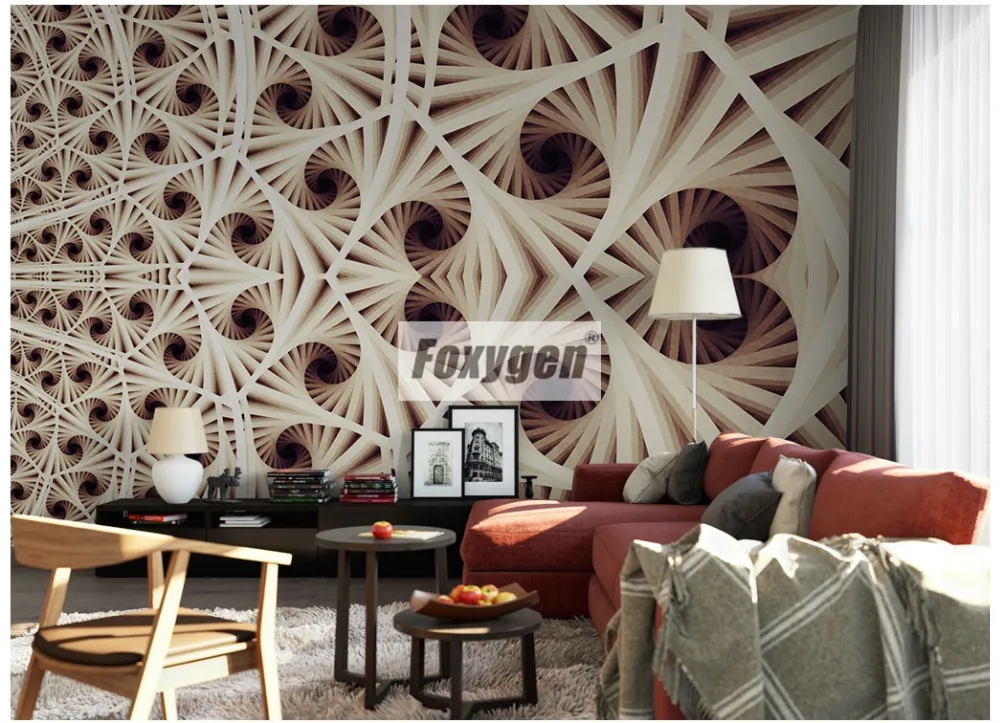 Customzied NON-WOVEN Wallpaper mural with kinds of nice 3D flowers animalsForest abstract landscapes cities designs designs and patterns  (279)
