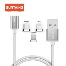 Suntaiho 2 in1 Magnetic cable Fast Charger For iPhone XR 8 7 Plus Magnetic adapter For Samsung Galaxy S10 for redmi Note 7 mi 9 Suntaiho 2 in1 Magnetic cable Fast Charger For iPhone XR 8 7 Plus Magnetic adapter For Samsung Galaxy S10 for redmi Note 7 mi 9