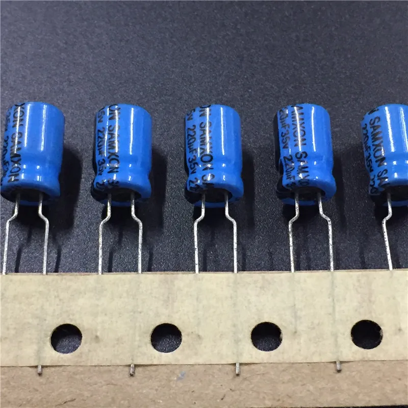 10pcs 220uF 35V SAMXON GR Series 8x11.5mm High Quality 35V220uF ...