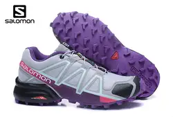 Оригинальные женские кроссовки Salomon speed Cross 4 CS, кроссовки высокого качества, спортивная обувь, размеры 36-40