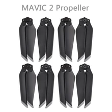 4 pares mavic 2 pro/zoom 8743f lâminas de hélice de liberação rápida de baixo nível de ruído para dji mavic 2 pro/zoom zangão acessórios