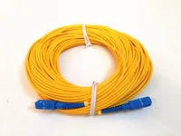

Hot Sale SM SX 3mm 30M 9/125um 30 Meters Fiber Optic Jumper Cable SC/UPC-SC/UPC Fiber Optic Patch Cord