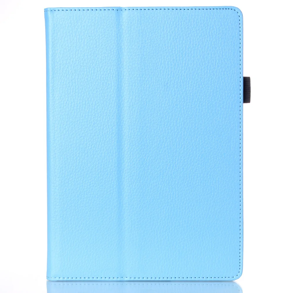 Чехол для lenovo Idea Tab A10-70 A7600 A7600h A7600f Flio из искусственной кожи, подставка для планшета, чехол для A7600 A10-80h, стекло 10,1 дюйма - Цвет: Синий