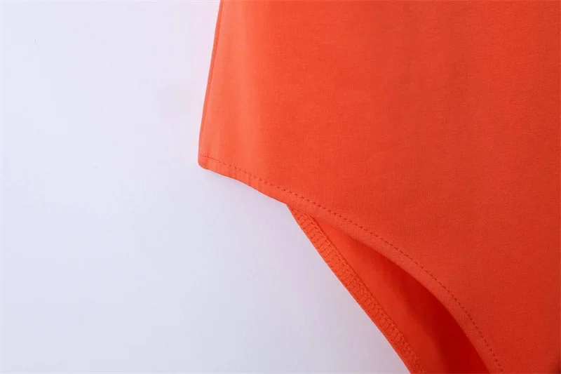 Women Vest Body With Scoop Back Sexy Deep Scoop neckline and back Bodysuits