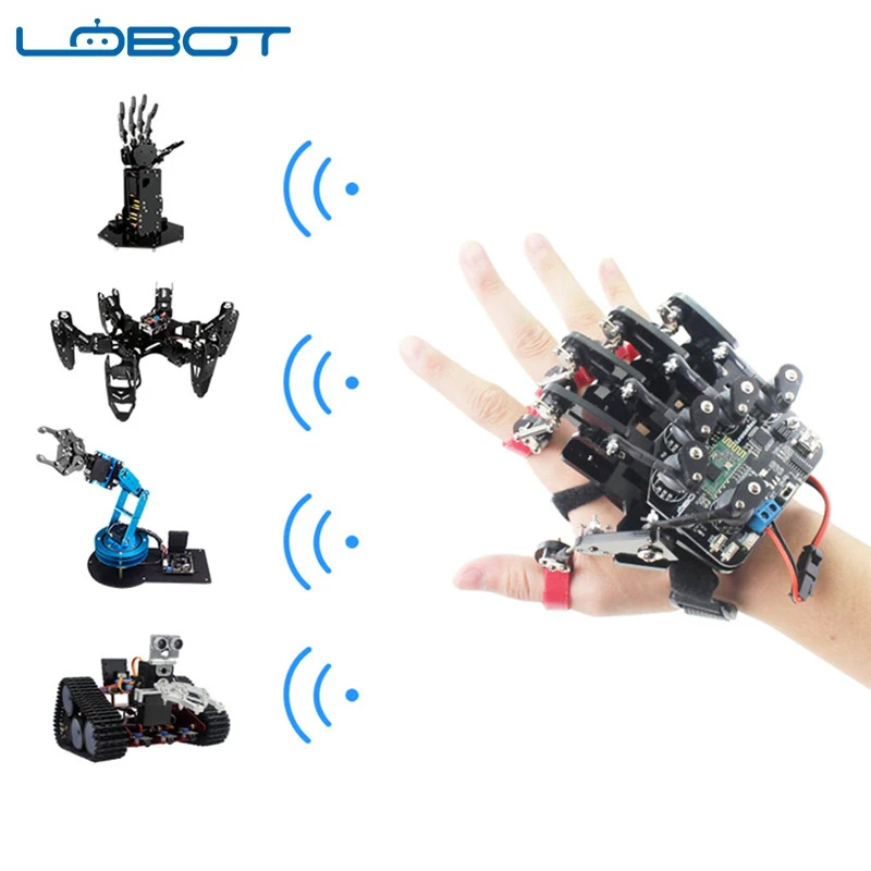 LOBOT с открытым исходным кодом свинцовая перчатка-робот ATmega328P для LOBOT uHand2.0 рука-робот RC автомобиль RC робот управляемый запасная часть DIY