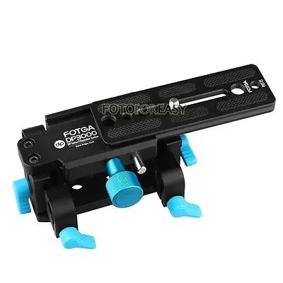 FOTGA штатив 15 мм Стержень Поддержка QR Базовая пластина для DSLR HDV Rig Follow Focus|for dslr|15mm